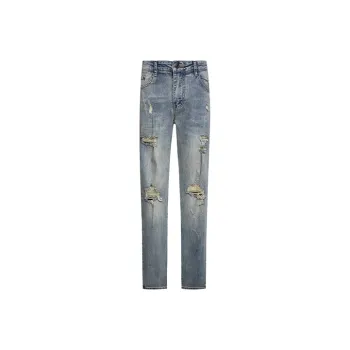 COOLALPACA Jeans Unisex Denim Blue
