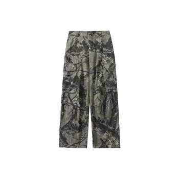 Jeep Jeans Unisex Falling Leaves Green Camouflage