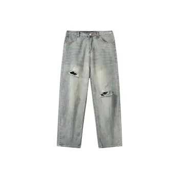 Mulinsen Jeans Unisex Washed Color