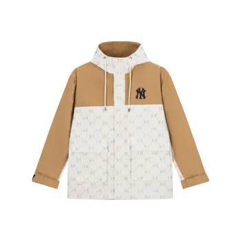 MLB New York Yankees Jackets Man Cream