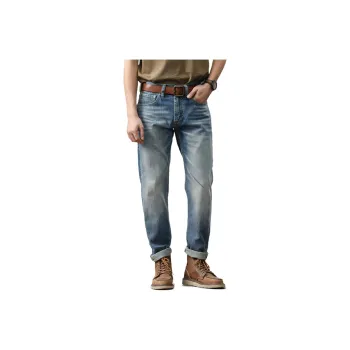 Devanro Jeans Men Blue