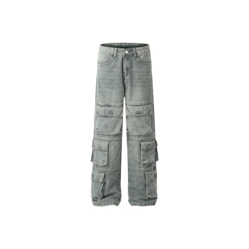 YINLEI Jeans Unisex-2