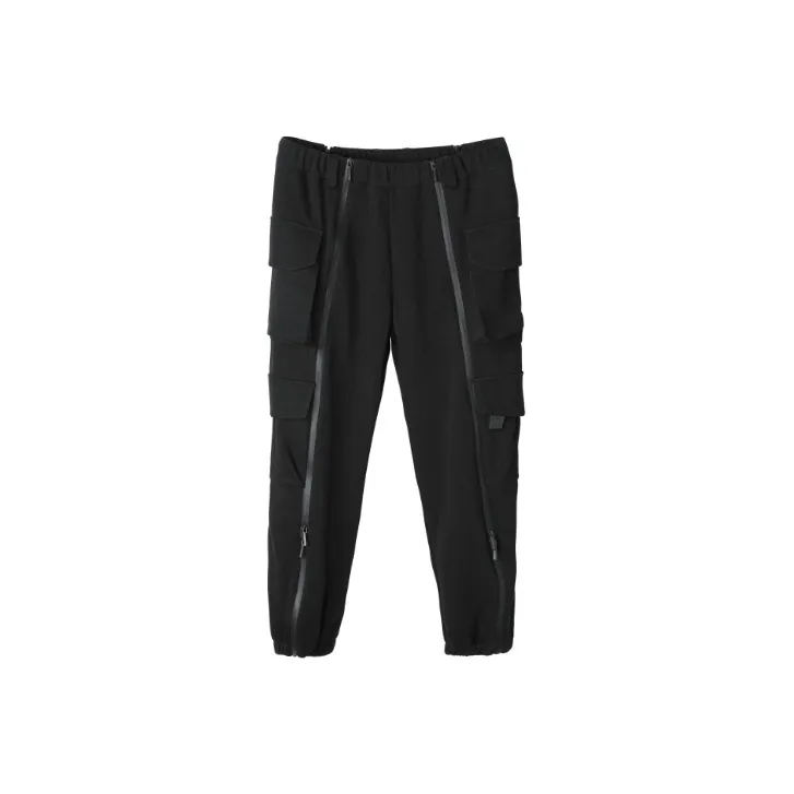 NORVINCY Trendy Solid Color Versatile Outdoor Cargo Pants Unisex-0