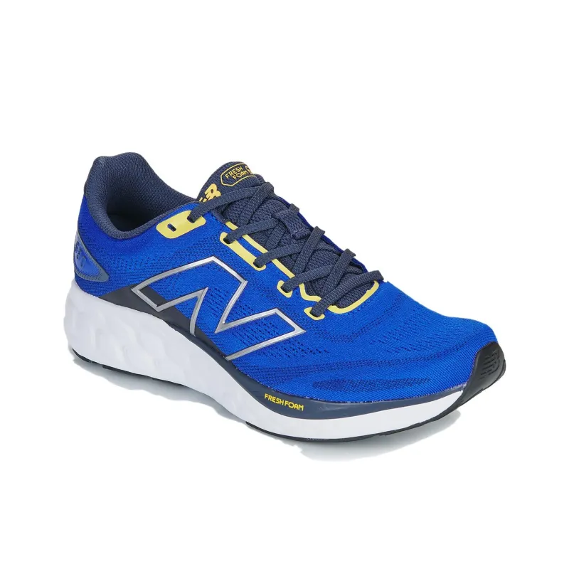 New Balance NB 680 Anti Slip Wear Resistant Low Top Running Shoes Men's Blue-2