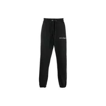 PALM ANGELS Logo Printed Drawstring Track Pants