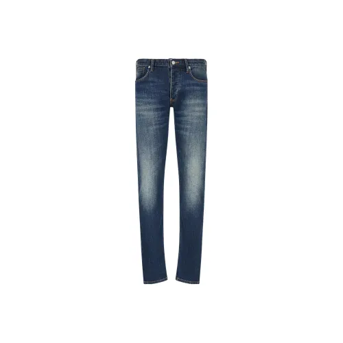 EMPORIO ARMANI SS23 Jeans Men's Denim Blue