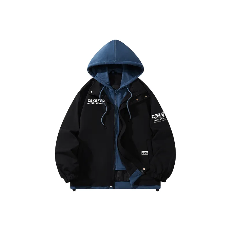 CSKS Jackets Coats Unisex Black-0