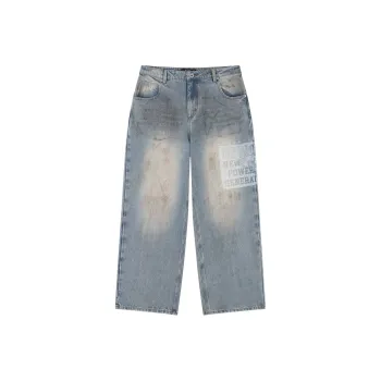 OCCUPY Jeans Unisex Washed Blue