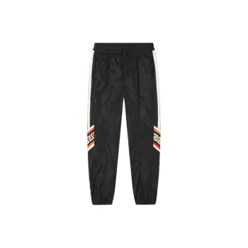 FANSIZHE Knitted Sports Pants Men's Black