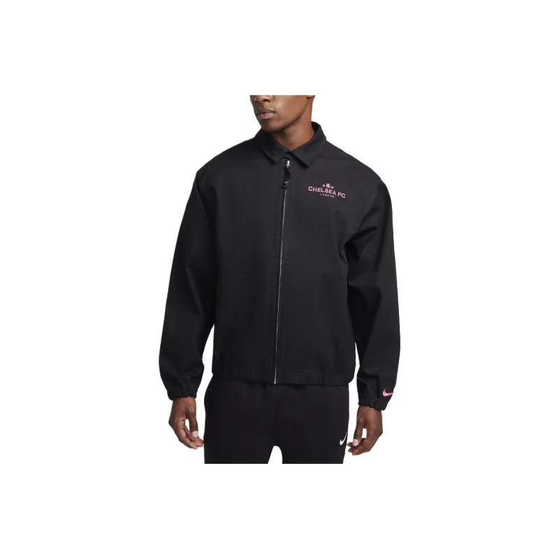 Nike Chelsea FC Jackets & Coats Men's Black/Pink-0