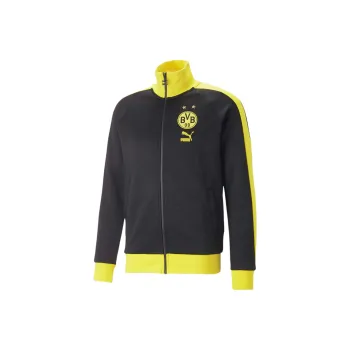 PUMA Jackets Coats Men's Black-Yellow