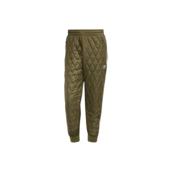 Adidas Originals Knitted Sweatpants Men Olive Green