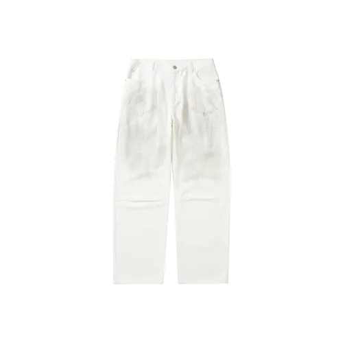 Makemore Jeans Unisex White