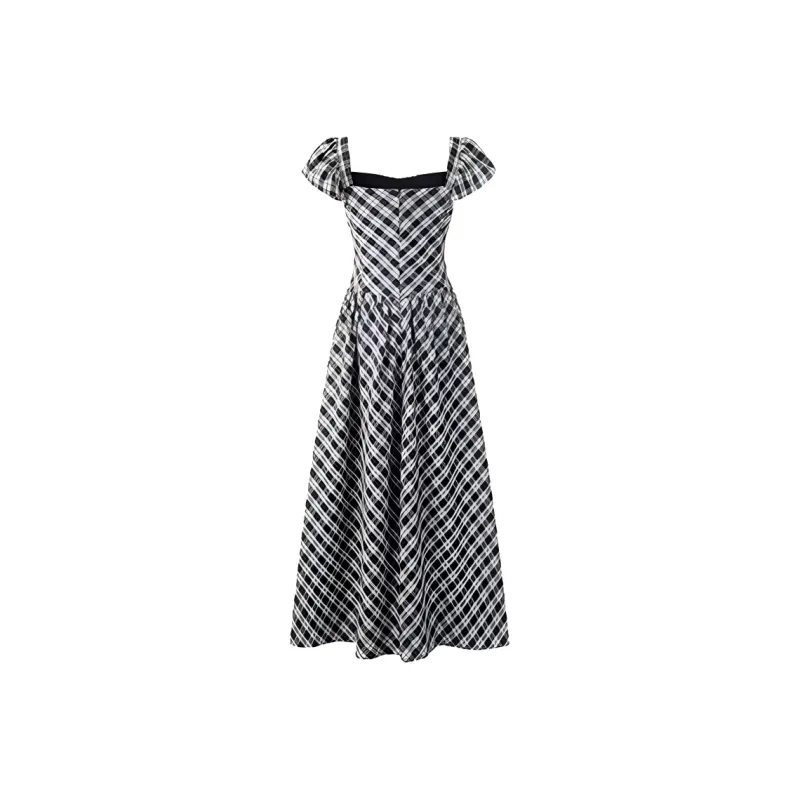 AFGGD Short Sleeved Dress Women's-1