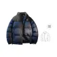 Navy Blue Puffer Jacket
