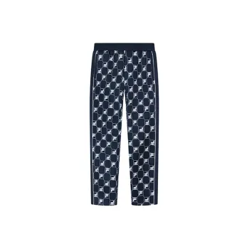 FILA Athletics Knitted Sweatpants Men Blue