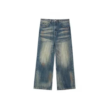 JHYQ Jeans Unisex Blue