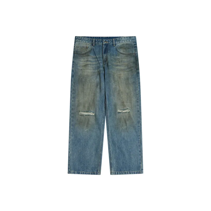 CoosRetro Jeans Unisex Blue-0