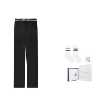 Charlie Luciano Casual Pants Unisex Black