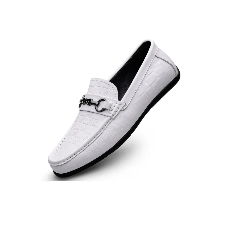 Eminu Men's Casual Shoes Men Low Top Black/White-2