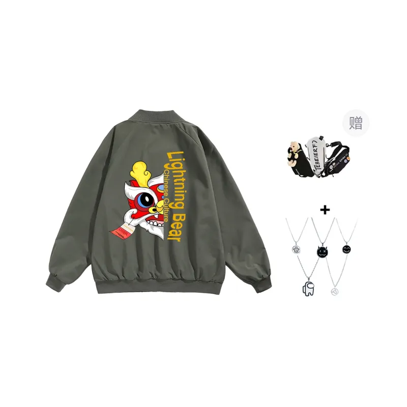 LIGHTNING BEAR Jackets Coats Unisex-4