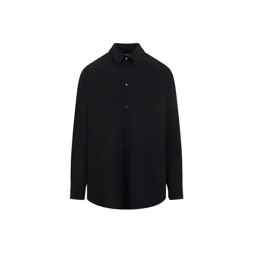 OFF WHITE Logo Embroidered Buttoned Shirt Jacket