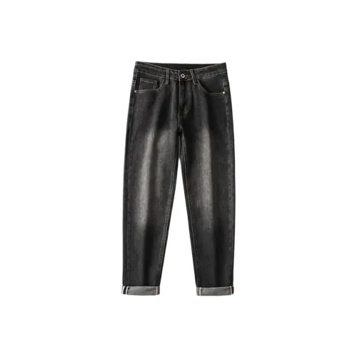 FAIRWHALE Jeans Unisex Black