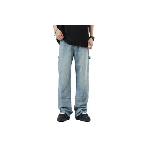 APUNCHLINEWORKSHOP Jeans Men Light Blue