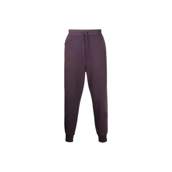 Y 3 Knitted Sweatpants Men Burgundy