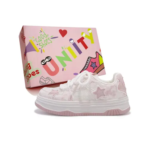 UNIITY Low Top Skateboard Shoes Women's Pink