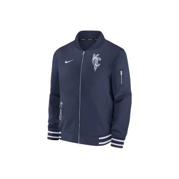 Nike Kansas City Royals Authentic Collection City Connect Game Time Men's Nike Mlb Full-Zip Bomber Jacket