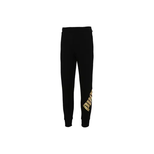 PUMA Knitted Sports Pants Men's Black