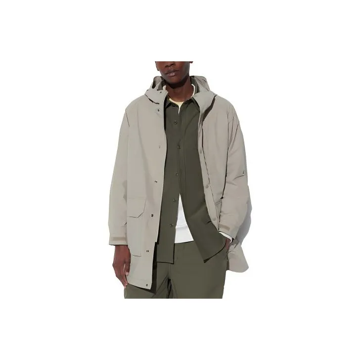 UNIQLO Trench Coat Unisex Dark Beige-0