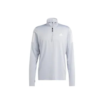 Adidas Own The Run Half-Zip Jacket Jackets Coats Men's Gray