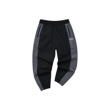 FILA FUSION Knitted Sports Pants Men's Pitch Black