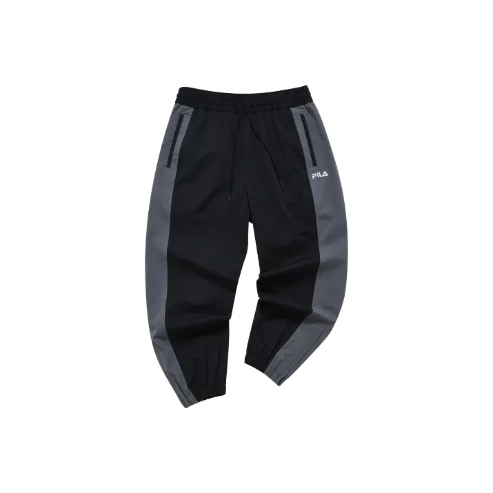 FILA FUSION Knitted Sweatpants Men's Pitch Black-0