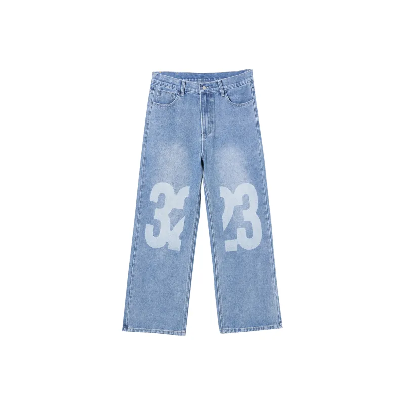 LOOKUN Jeans Men Blue-0