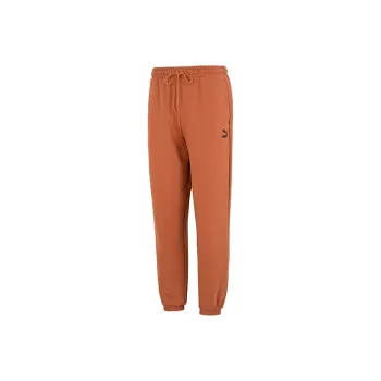 PUMA CLASSICS Knitted Sweatpants Men Yellow