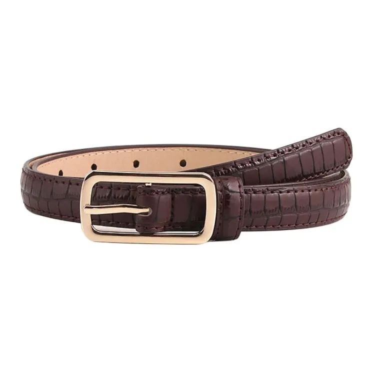 JEANSWEST PU Leather Belts Women's 2CM-4