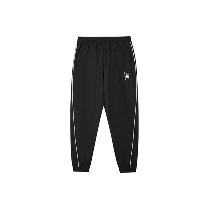 New Balance Knitted Sweatpants Men Black-0