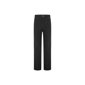 COOLALPACA Straight Jeans Unisex Black