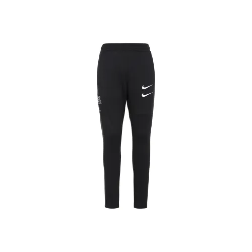 Nike Sportswear Swoosh Men's Knit Sports Trousers Black