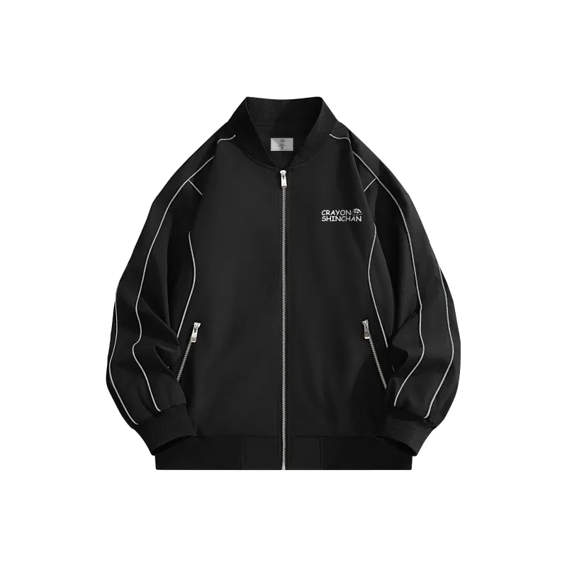 Crayon Shinchan Jackets Coats Unisex Black-0