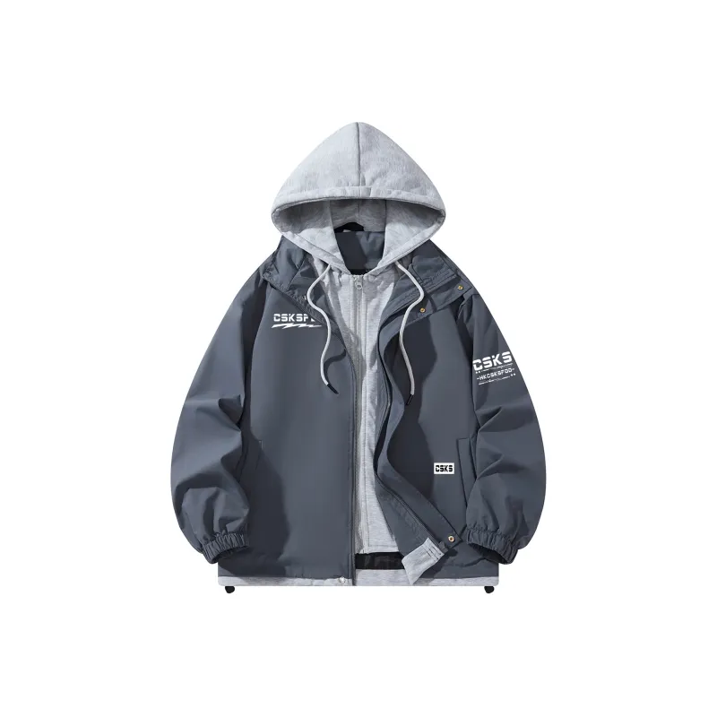 CSKS Jackets Coats Unisex Black-6