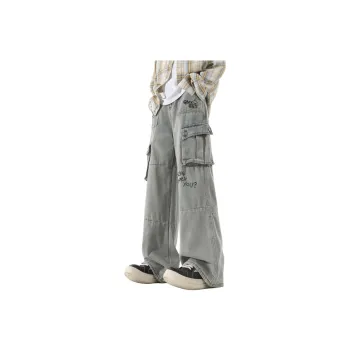 Qnxeey Jeans Unisex