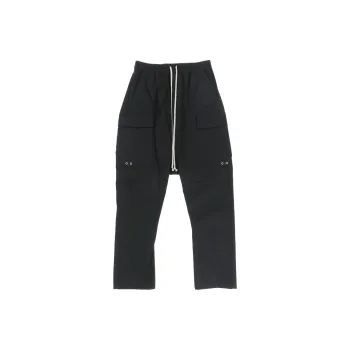 RICK OWENS Cargo Pants Men Black