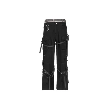 C2H4 Cargo Pants Men Black