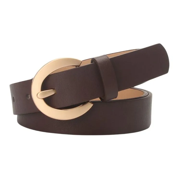 JEANSWEST PU Leather Belts Women's 2.4CM-8