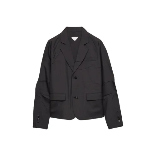 PRADA SS25 Jackets Coats Men's Coal Gray