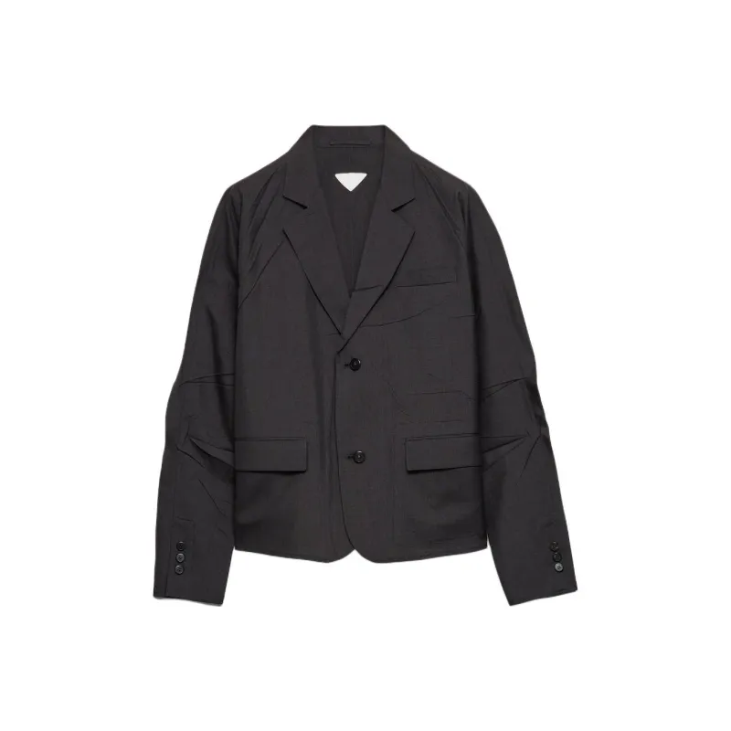 PRADA SS25 Jackets & Coats Men's Coal Gray-0